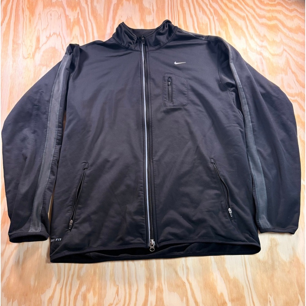 Nike Black Performance Full-Zip Jacket